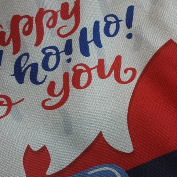 NEW Set of 4 Red & Blue Christmas Pillowcovers - snowman, trees **SO CUTE** - Picture 3 of 9